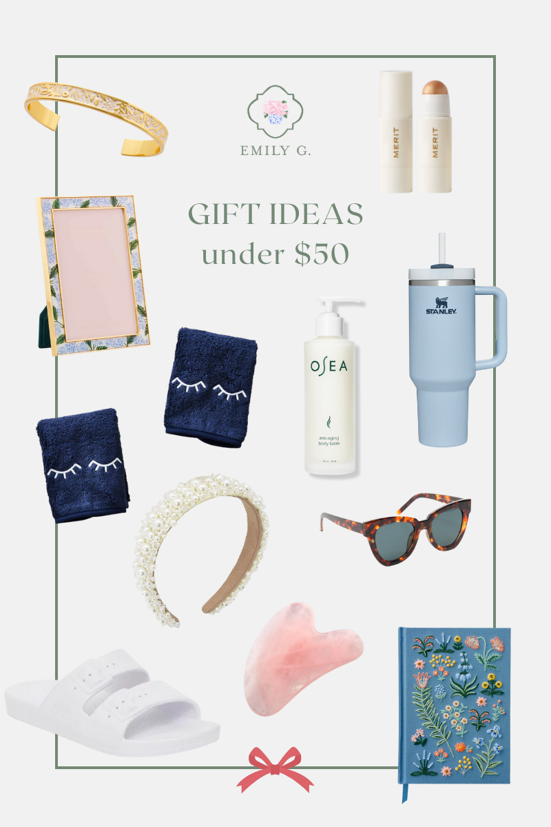 Gift Guide  Gifts for Her Under $50 - Life with Emily